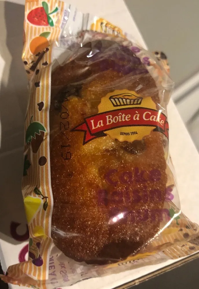 Cake raisin rhum