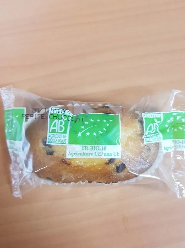 Cakes pepites chocolat bio