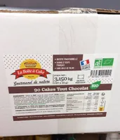 Cakes tout chocolat bio