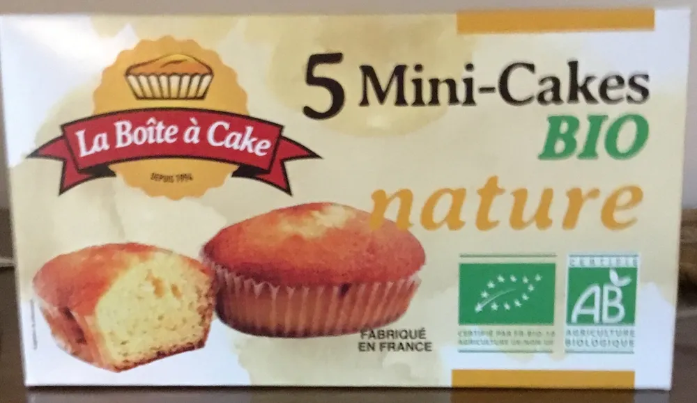 5 Mini-Cakes Bio Nature