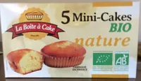 5 Mini-Cakes Bio Nature
