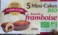 Mini cakes framboise