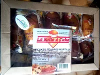 16 cakes fourrés myrtille
