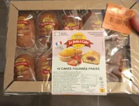 Cakes fourrés fraise