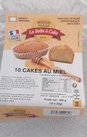 16 cakes au miel