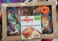 16 cakes nature bio