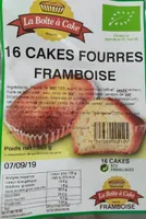 Cakes fourrés framboise