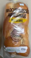 Brioche tressée pur beurre 450G