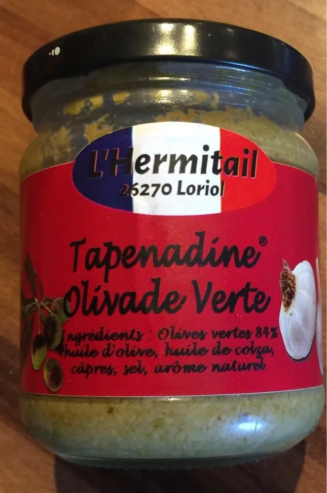 Tapenadine olivade verte