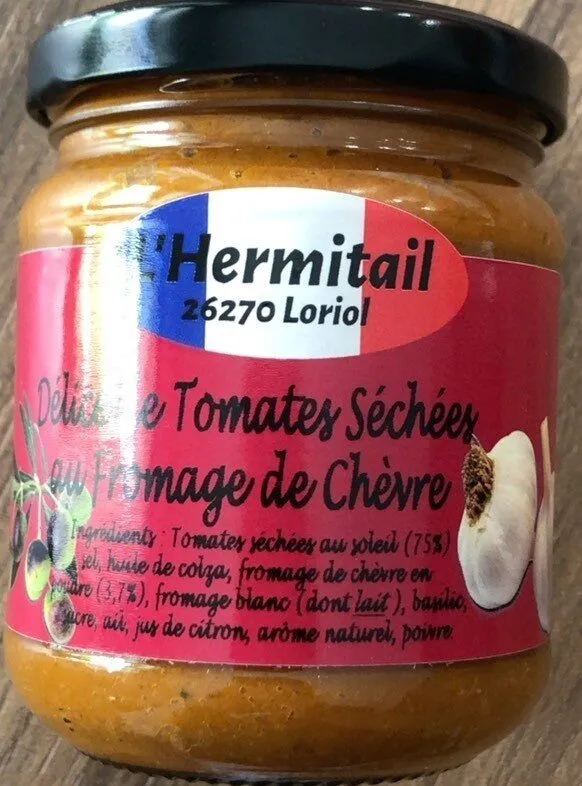 Délice de tomates séchées au fromage de chèvre
