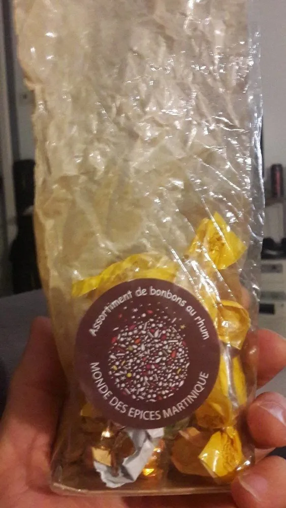 bonbons au rhum blanc