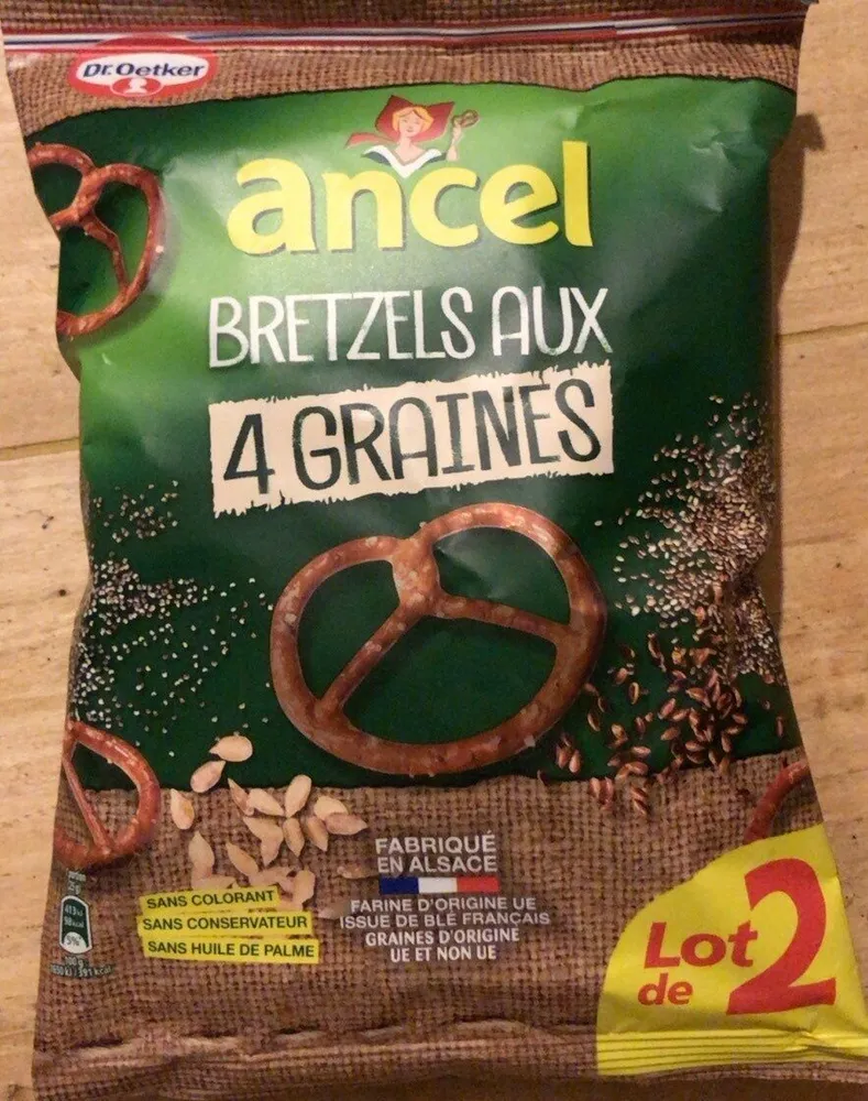 bretzels aux 4 graines