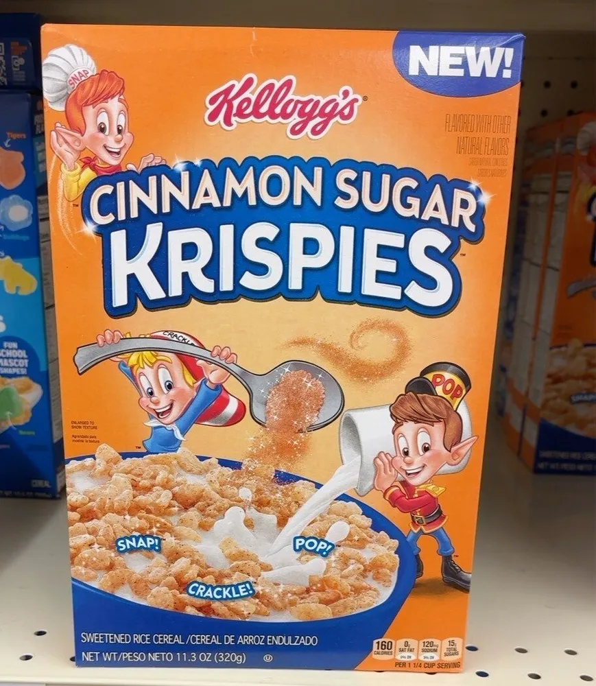 Cinnamon sugar krispies