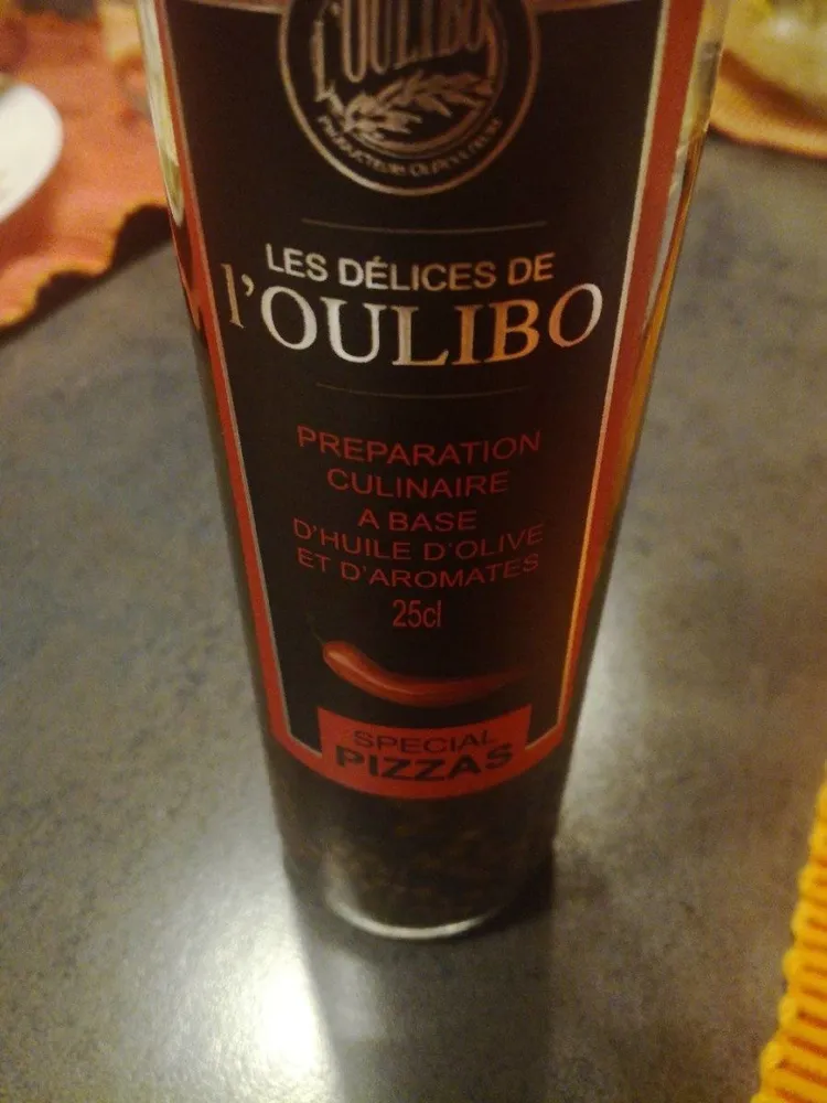 Huile spéciale pizza