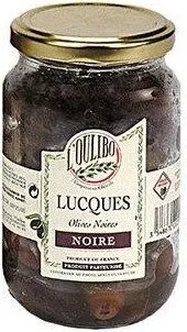 Olives noires au naturel Lucques