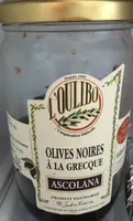 Olives noires a la grecque