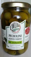 L'oulibo Picholine Olives Vertes Au Fenouil (200g Glas)