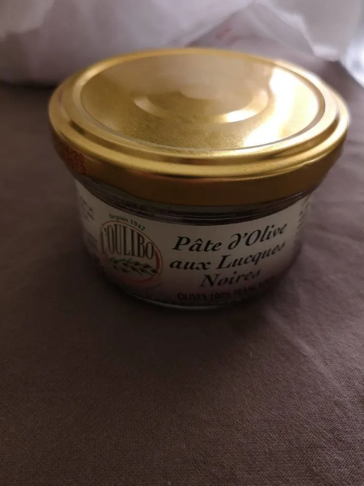 Pate d'olive aux lucques noires