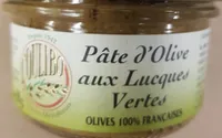 Pâte d'olive aux lucques vertes