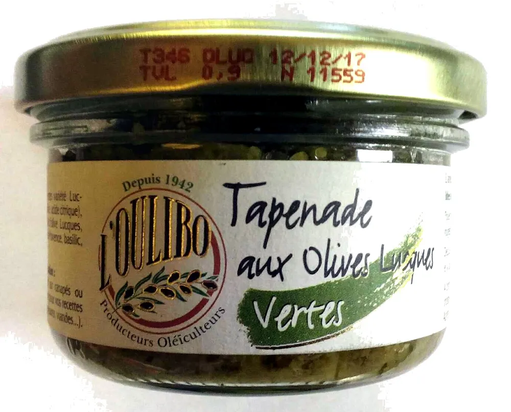 Tapenade aux Olives Lucques Vertes