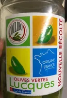 Olives vertes Lucques