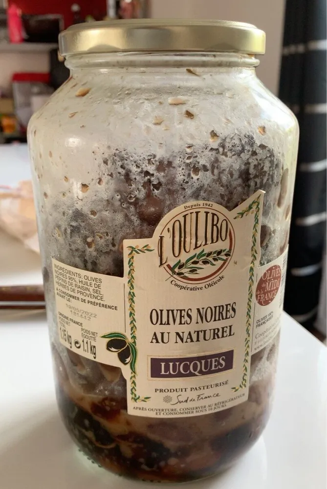 Olives noires au naturel