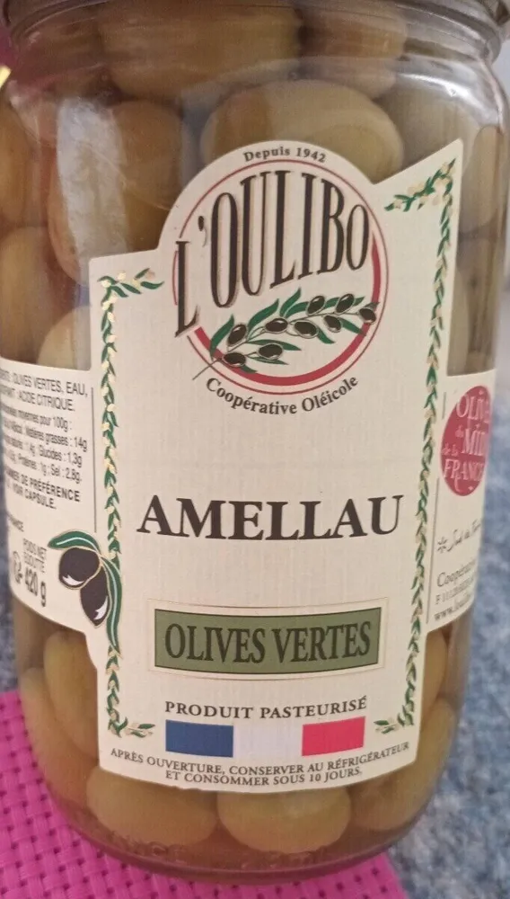 Olives vertes amellau