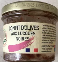 Confit d’olives aux lucques noires