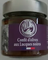Confit d'olives aux Lucques noires