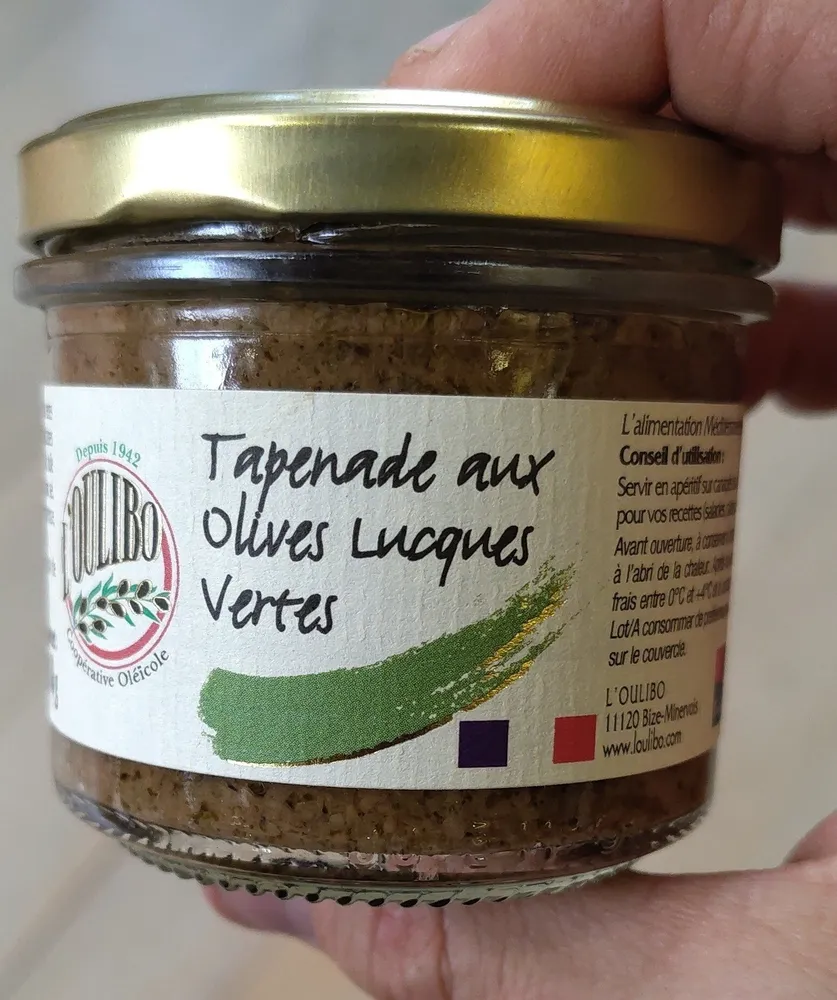 Tapenade aux olives verte