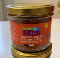 Olivade de lucques à la tomate et au piment d’espelette