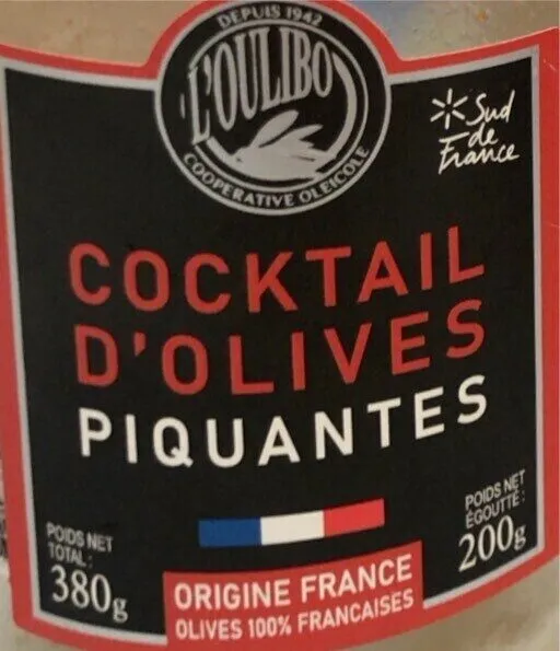 Cocktail d’olives piquantes