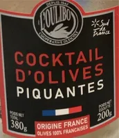 Cocktail d’olives piquantes