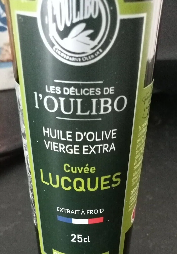 Huile d'olive vierge extra cuvée Lucques
