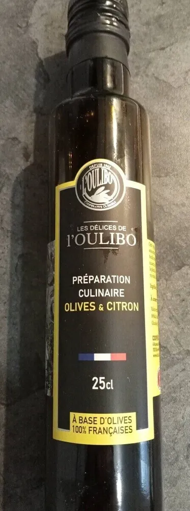 Huile olives et citron
