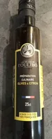 Huile olives et citron