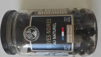 Olives noires au naturel