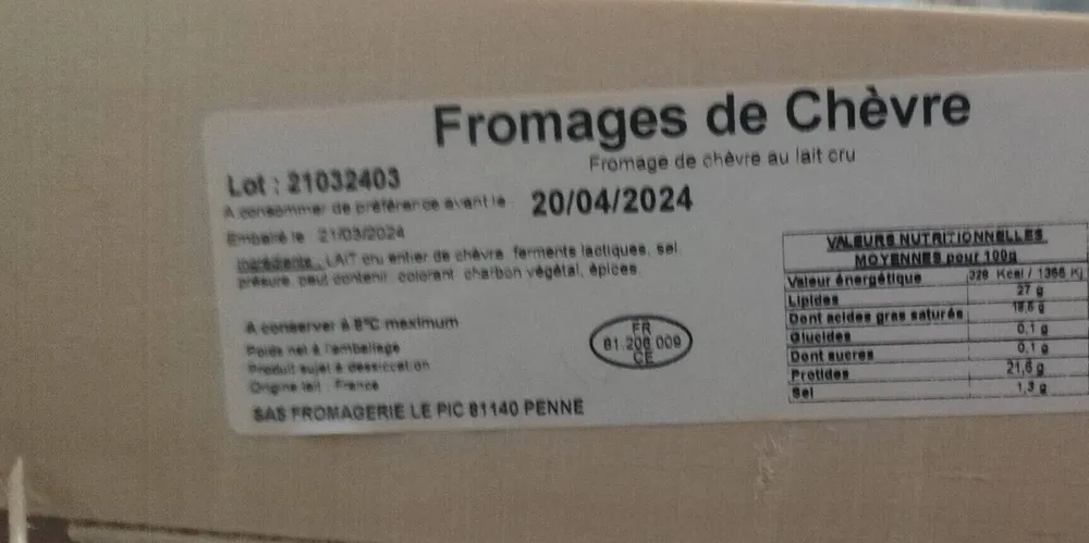 Fromage de chèvre
