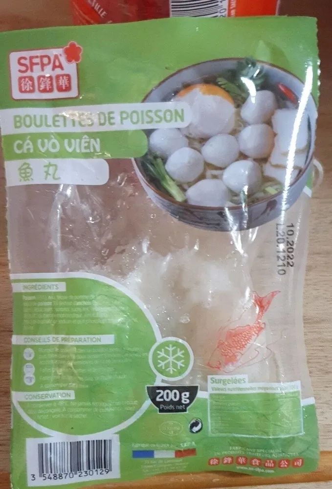 Boulette de poisson