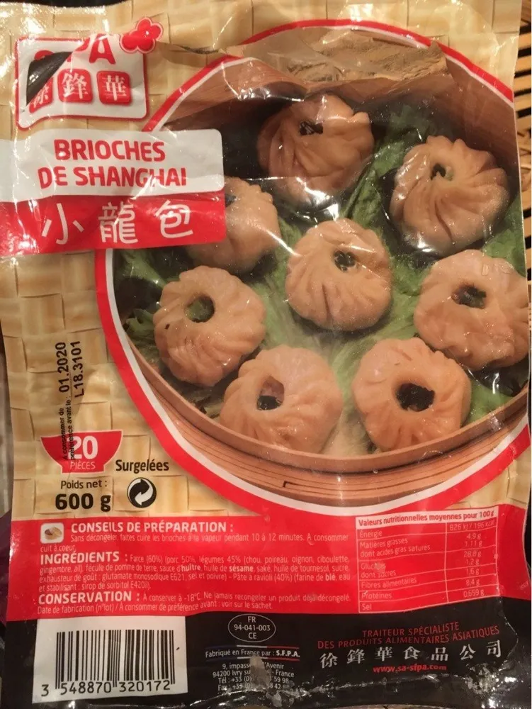 Brioches de shangai