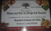 Gâteau aux noix du Perigord & Chocolat