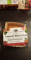 Financier  marron  glacé