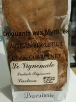 Croquants aux myrtilles