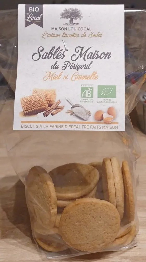 Sables maison de Périgord miel et cannelle