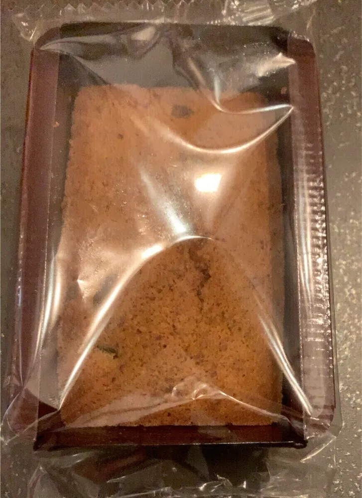 Financier aux pommes Poire et noisettes