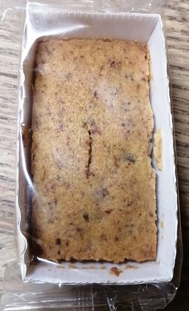 Financier poire caramel