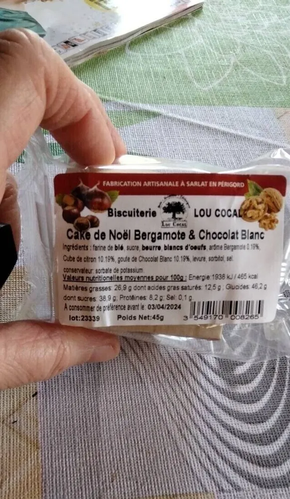 Cake de Noël individuel