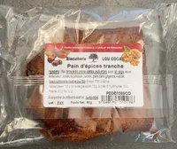Pain d’épices tranche