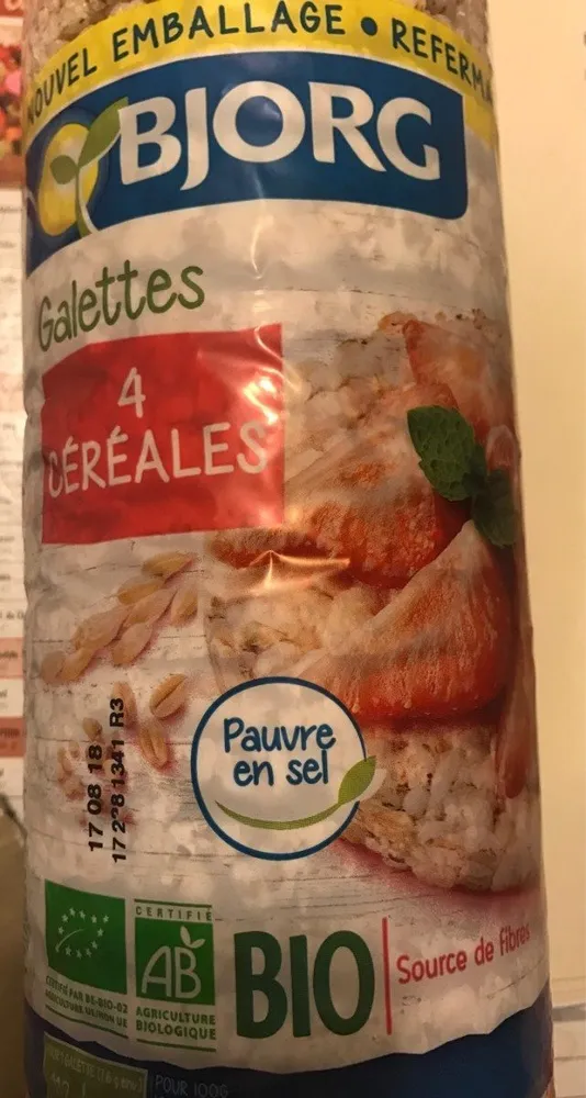 Galettes 4 cereales