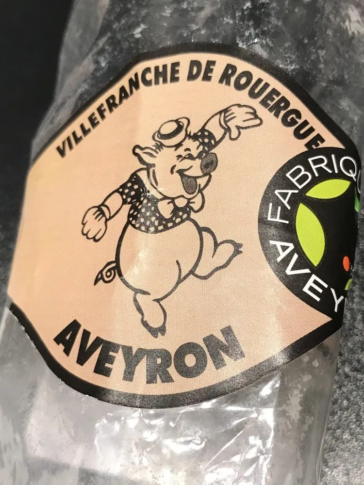 Saucisse sèche de coche plis